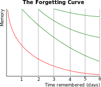 Forgetting curve