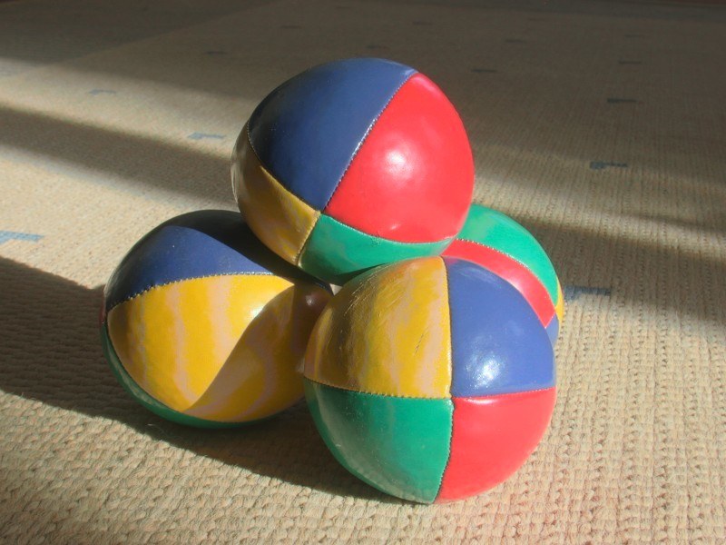 Three balls