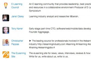 The most influential eLearning Professionals on Twitter