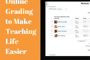 Online Grading to Make Teaching Life Easier