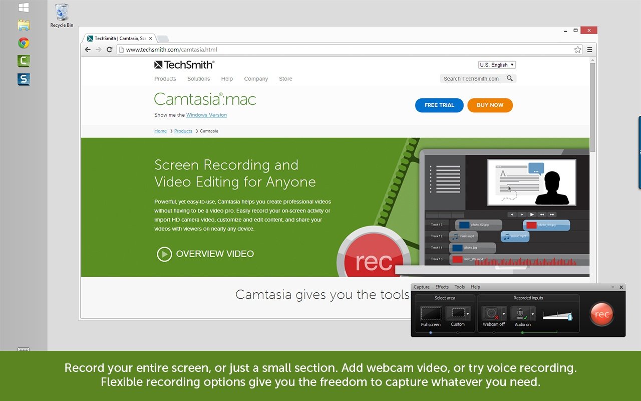 camtasia for mac trial