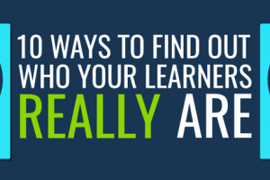 10 Ways To Find Out Who Your Learners Really Are