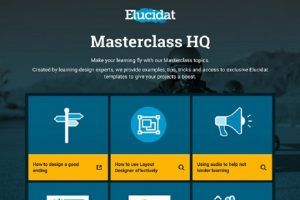 Improve Your Learning Design Skills With Elucidat's Expert-Created Masterclass Topics